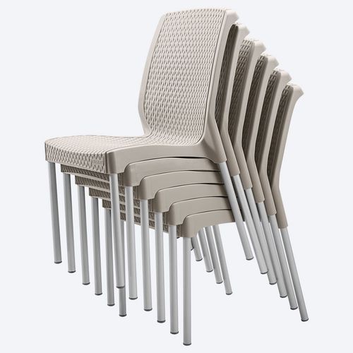 Silla Apariencia Shia Sin Brazos Pack X 6 Und