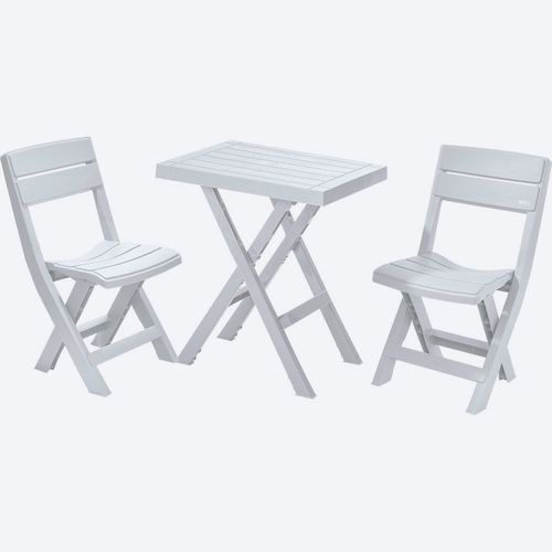 Combo Plegable Barú (Mesa Rectangular + 2 Sillas)