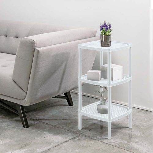 Mesa Multiusos Cuadrada de 3 Niveles