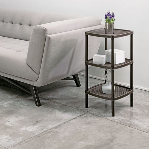 Mesa Multiusos Cuadrada de 3 Niveles