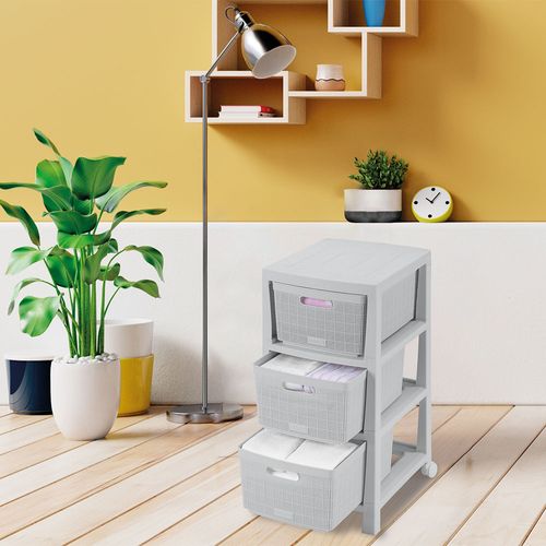 Cajonero Fique 3 Gavetas