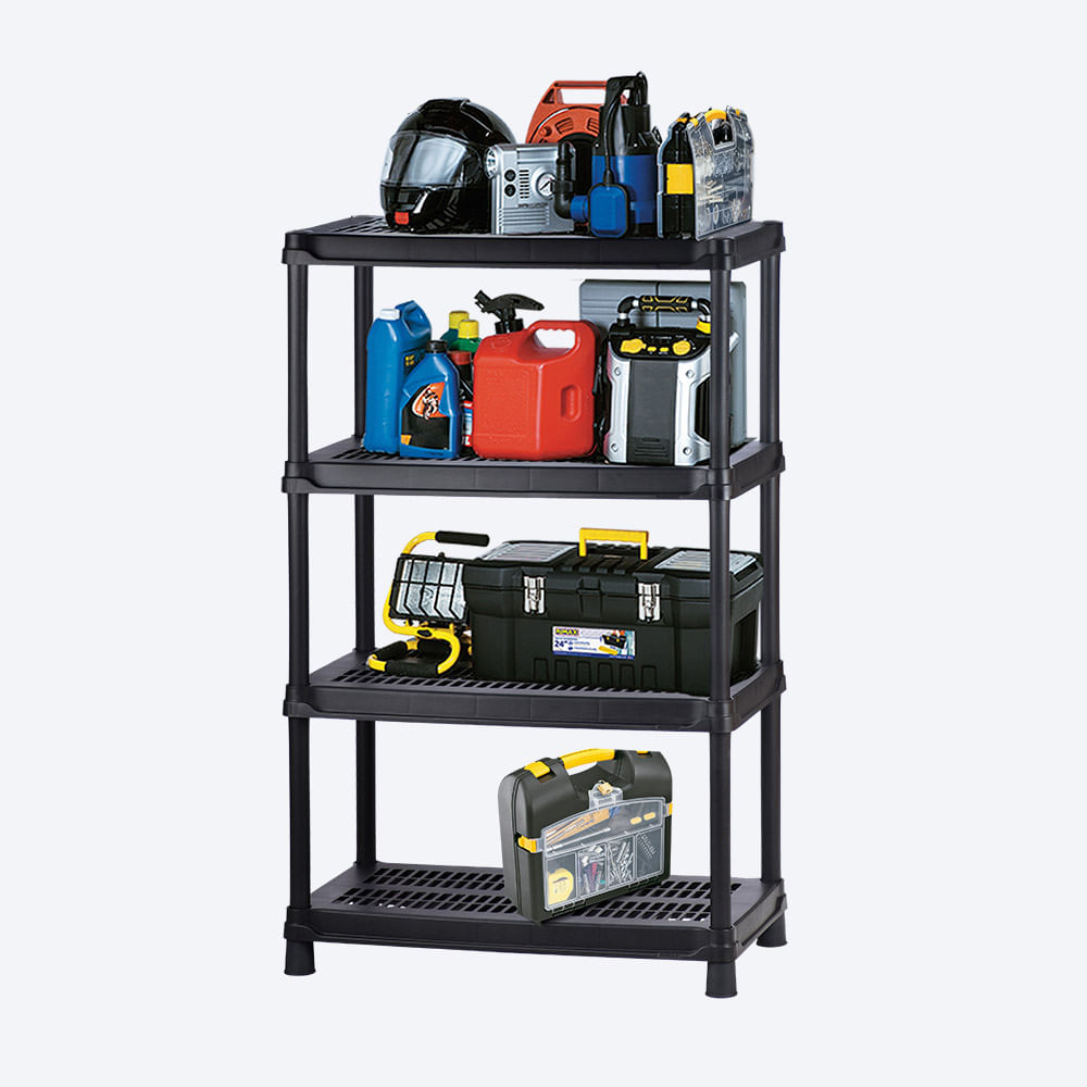 Estantería Multifuncional de 4 Niveles Ventilada 18