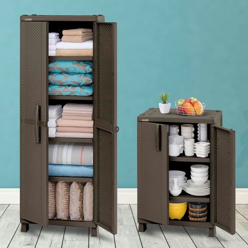Combo Cocina Rattan (Armario Grande + Armario Mediano)