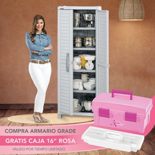 Armario Grande Barú + GRATIS Caja Rosa  16"