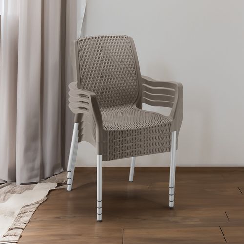 Silla Apariencia Shia Con Brazos Pack X 4 Und