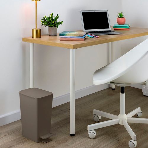 Basurero Pedal Slim 8 Litros