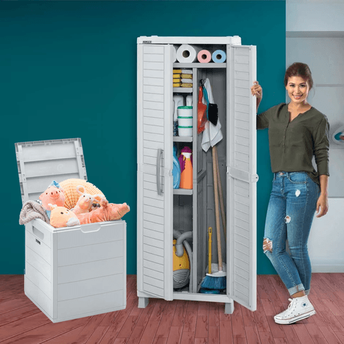 Combo Multiusos Barú (Armario Multiusos + Baúl 100 Lt)