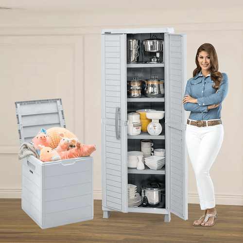 Combo Organizador Barú (Armario Grande + Baúl 100 Lt)