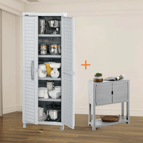 Combo Organizador Barú (Armario Grande + Mueble Organizador)