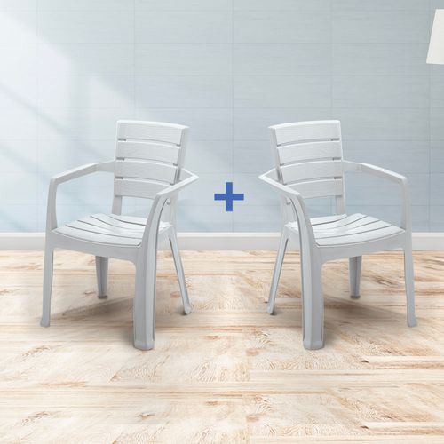 Silla Barú Con Brazos X 2 Und