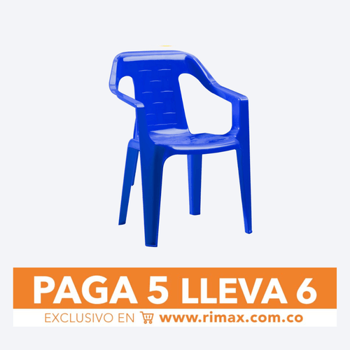 Silla Estrella Infantil Paga 5 Lleva 6