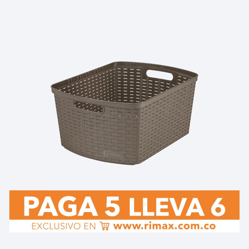 Canasta Apariencia Shia Alta Paga 5 Lleva 6