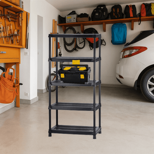 Combo Organizador (Estantería 18" 5N + 1 Caja de Herramientas 23")