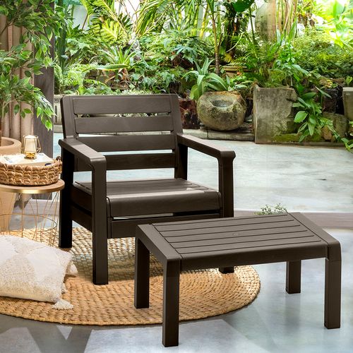 Combo Balcón (1 Sillon + Mesa de Centro)