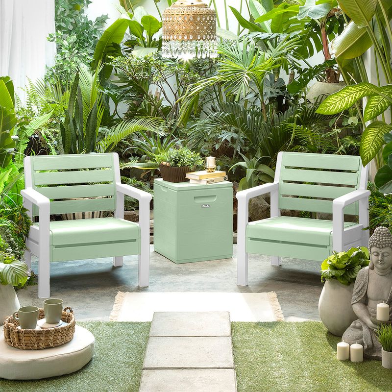 Combo-Baru--Sofa-2-Puestos---Baul-de-100-litros--Verde-Salvia