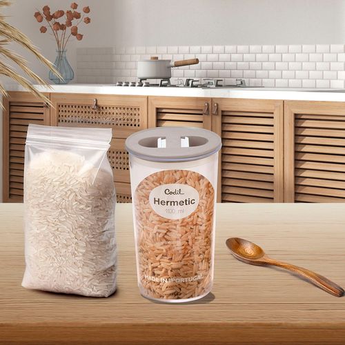 Recipiente hermético 1.1L Taupe
