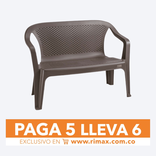 Silla Eterna Doble Wengue Paga 5 Lleva 6
