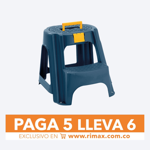 Escalesilla con Tapa Organizadora Paga 5 Lleva 6