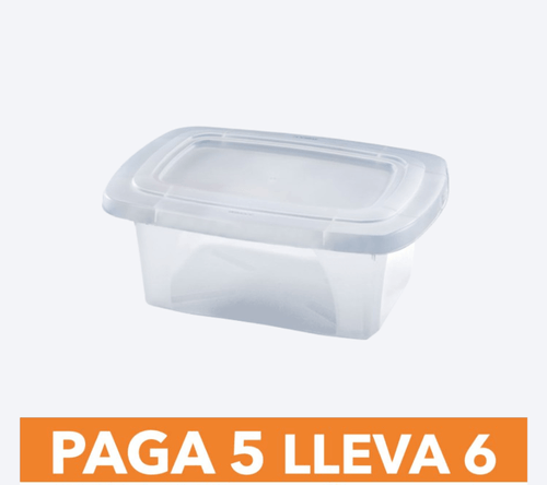 Caja Multiusos 20 Litros Paga 5 Lleva 6