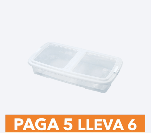 Cajón Móvil Plano 28 Litros Paga 5 Lleva 6