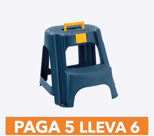 Escalesilla con Tapa Organizadora Paga 5 Lleva 6