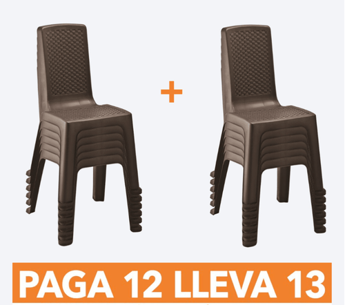 Silla Eterna Sin Brazos Paga 12 Lleva 13