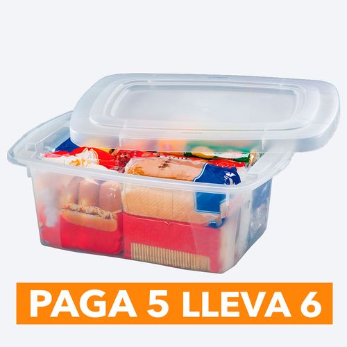 Caja Multiusos 20 Litros Paga 5 Lleva 6